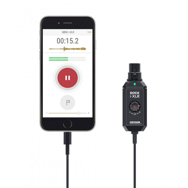 RODE i-XLR digital interface for Apple iOS devices