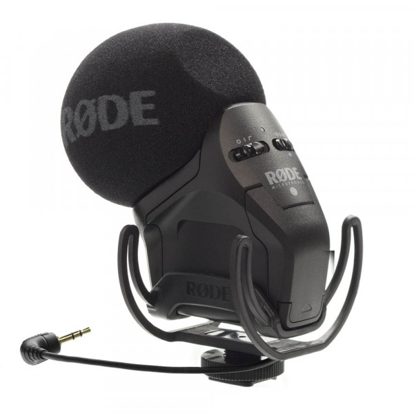 RODE Stereo Videomic PRO Rycote on-camera microphone