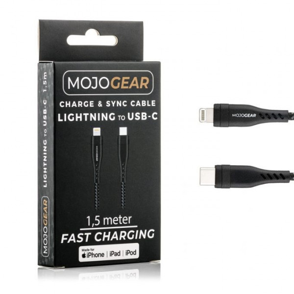 MOJOGEAR lavalier microphone for iPhone and Android smartphones