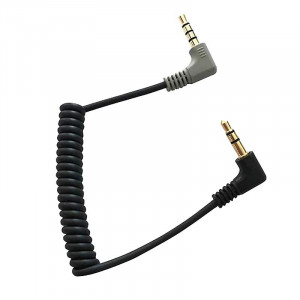 Comica CVM-D-SPX 3.5mm TRS-TRRS verloopkabel voor microfoons (50 cm) 