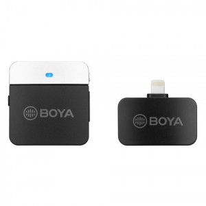 Boya 2.4 GHz Tie Clip Microphone Wireless BY-M1LV-D for iOS