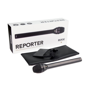 RODE reporter microphone