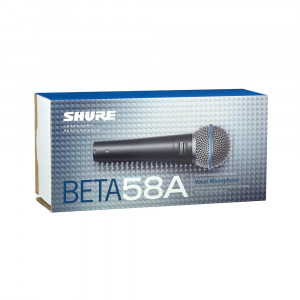 Shure Beta 58A vocal microphone