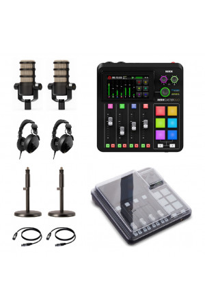 RODECaster Duo 2-PERSON Bundle incl. kabels (Microfoon)
