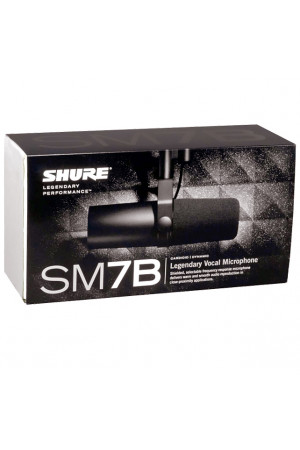 Shure SM7b studio microphone