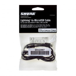 Shure AMV-LTG cable Lightning to MicroUSB 