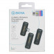 Package - Boya 2.4 GHz Tie Clip Microphone Wireless BY-WM3T2-U2 for USB-C