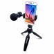 Set of the Shure Motiv MV88+ Video Kit and the Ulanzi phone holder 360 degrees rotation (Microfoon)