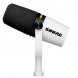 Shure MV7+ Hybrid XLR/USB-C Dynamic Microphone - White
